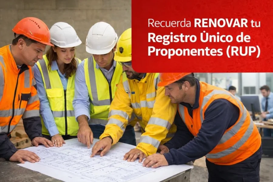 Renueva tu RUP antes del 9 de abril de 2026 y mantén habilitada tu empresa
